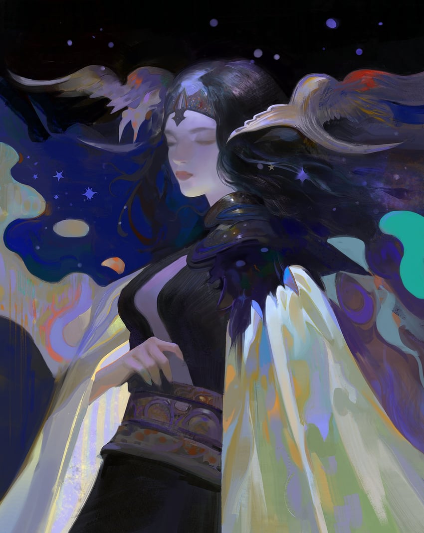 the endsinger (final fantasy and 1 more) drawn by yuming_li