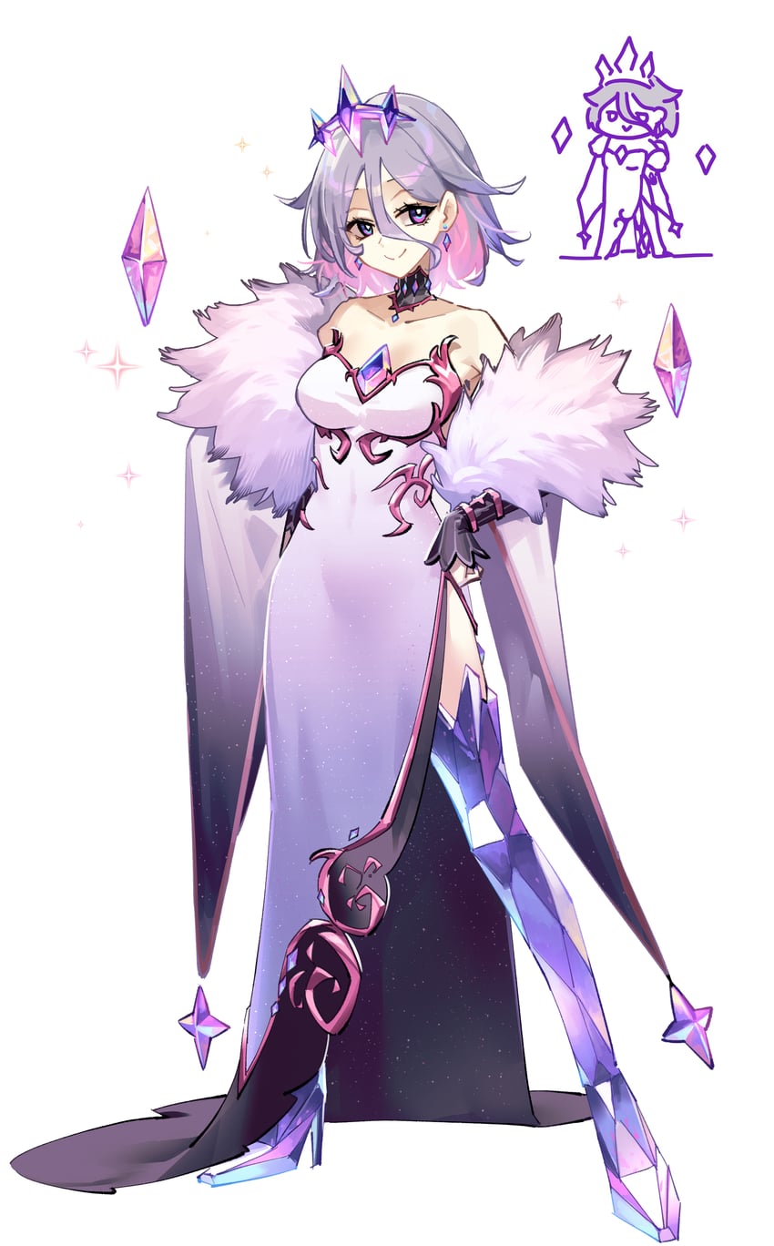 momseki (hololive and 1 more) drawn by adarin and koseki_bijou_(artist)