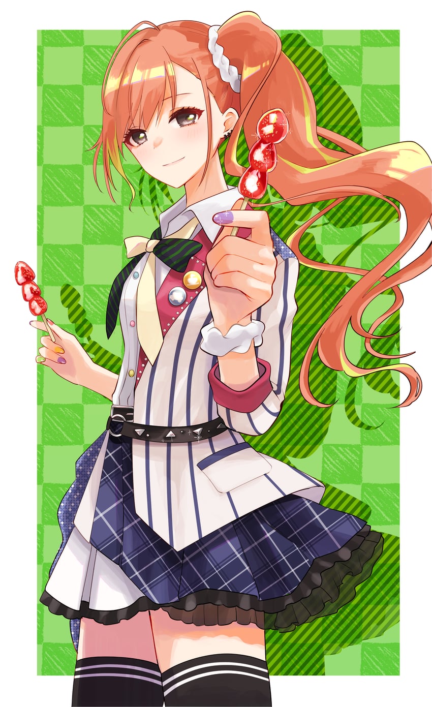 arisugawa natsuha (idolmaster and 1 more) drawn by 19_okeke
