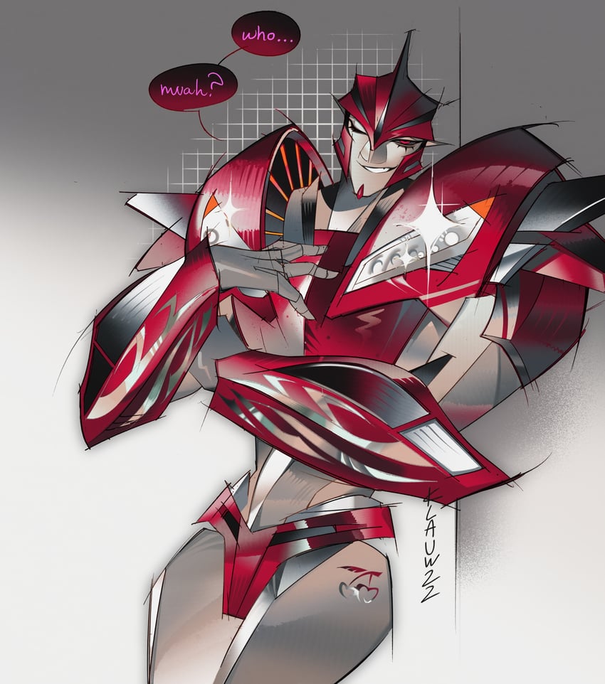 knockout (transformers and 1 more) drawn by klauw22