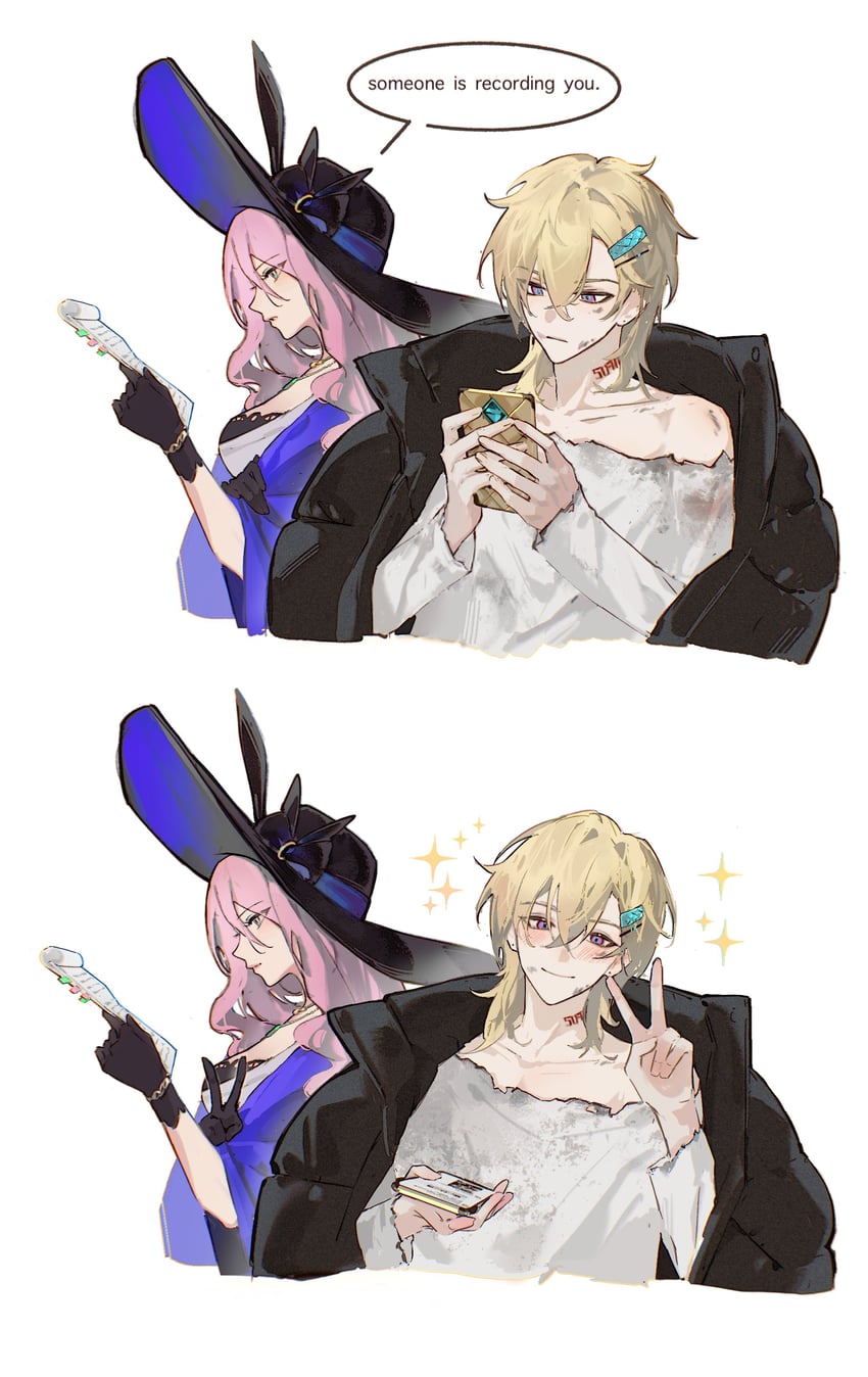 aventurine, jade, and kakavasha (honkai and 1 more) drawn by a_dan