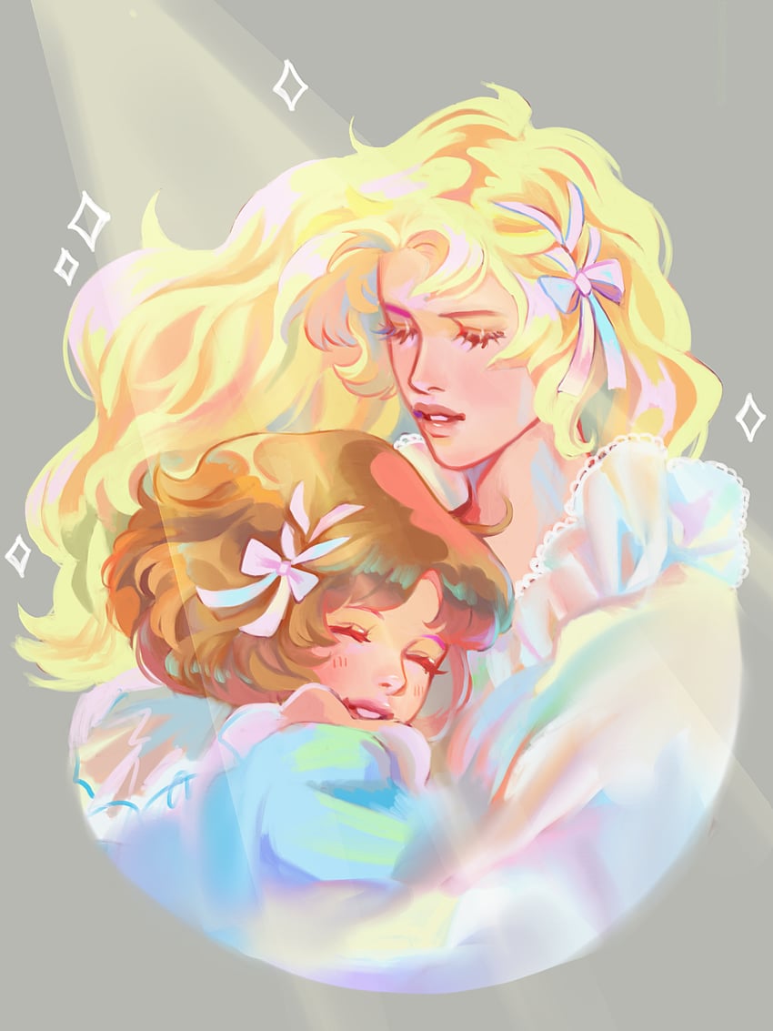 asaka rei and misonoo nanako (oniisama e...) drawn by pupe_(sennbee1027)