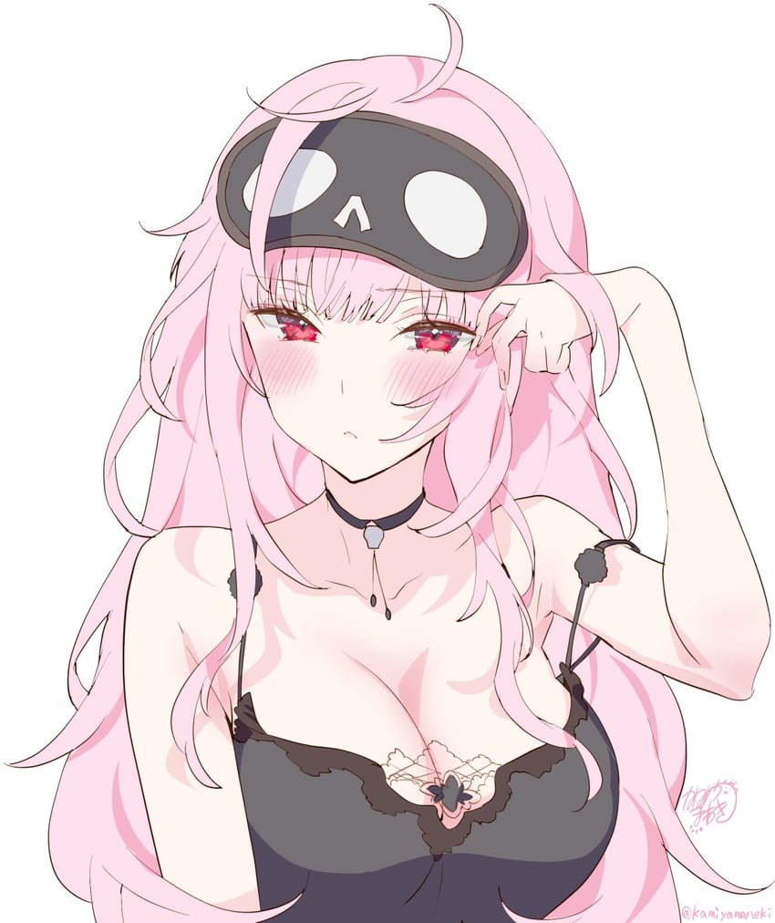 mori calliope (hololive and 1 more) drawn by kamiya_maneki
