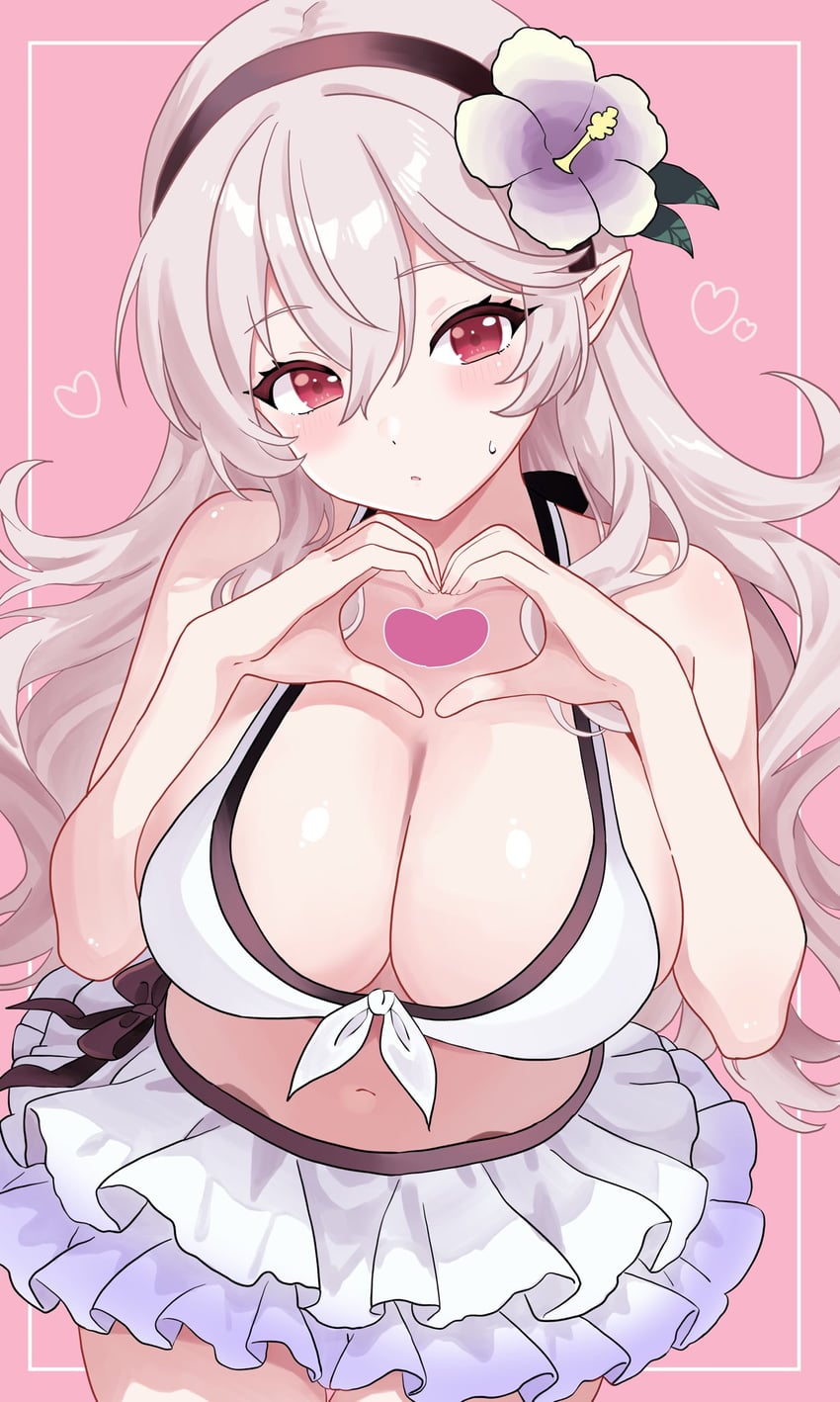 female corrin (fire emblem and 2 more) drawn by n_54