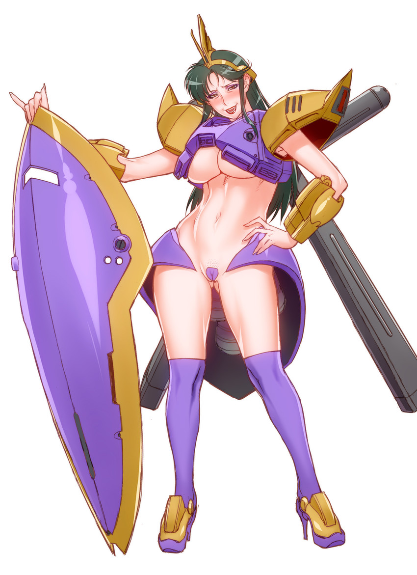 cima garahau and gelgoog marine cima custom (gundam and 1 more) drawn by motchie