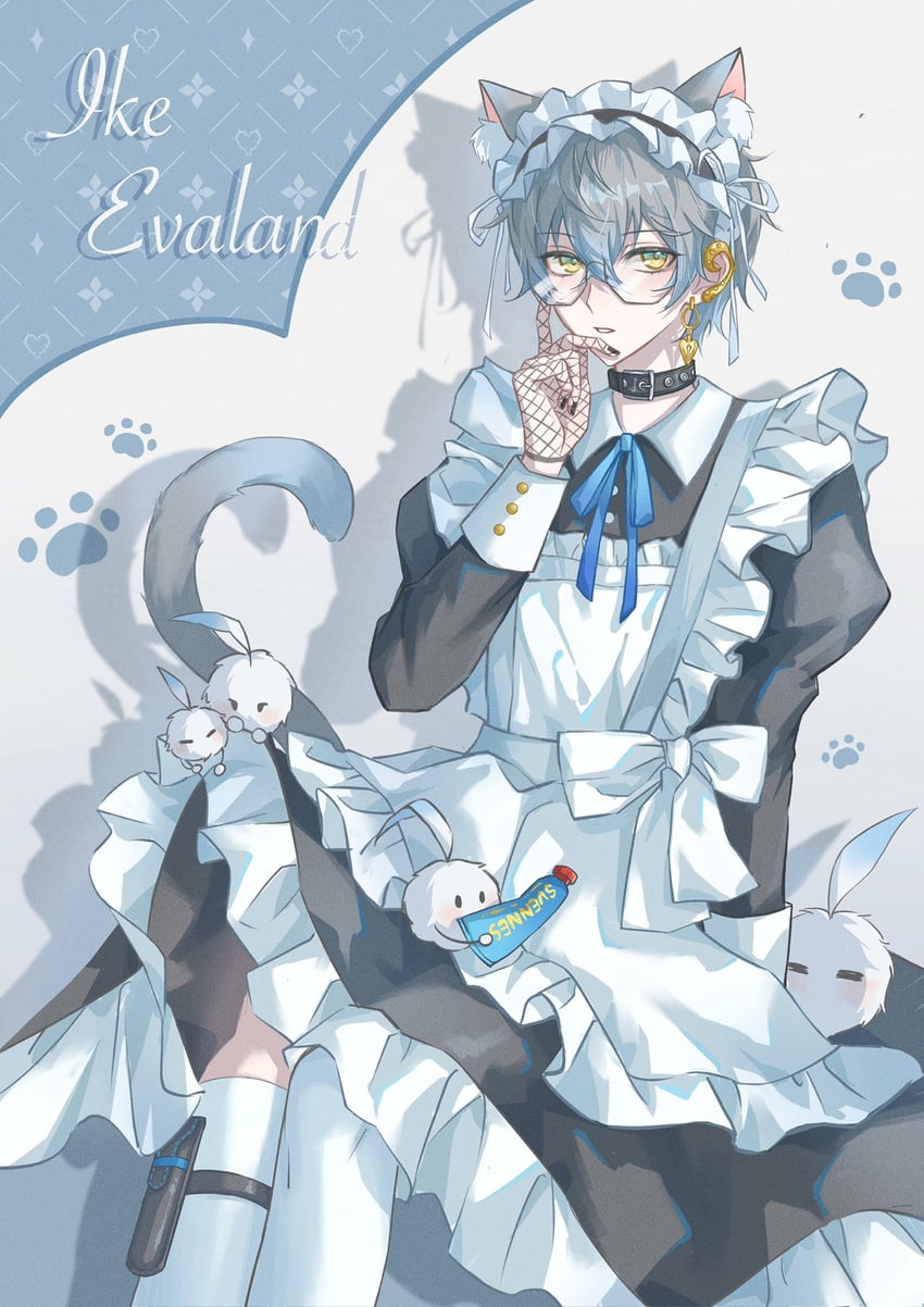 ike eveland and quilldren (nijisanji and 1 more) drawn by yee_(yee45913139)