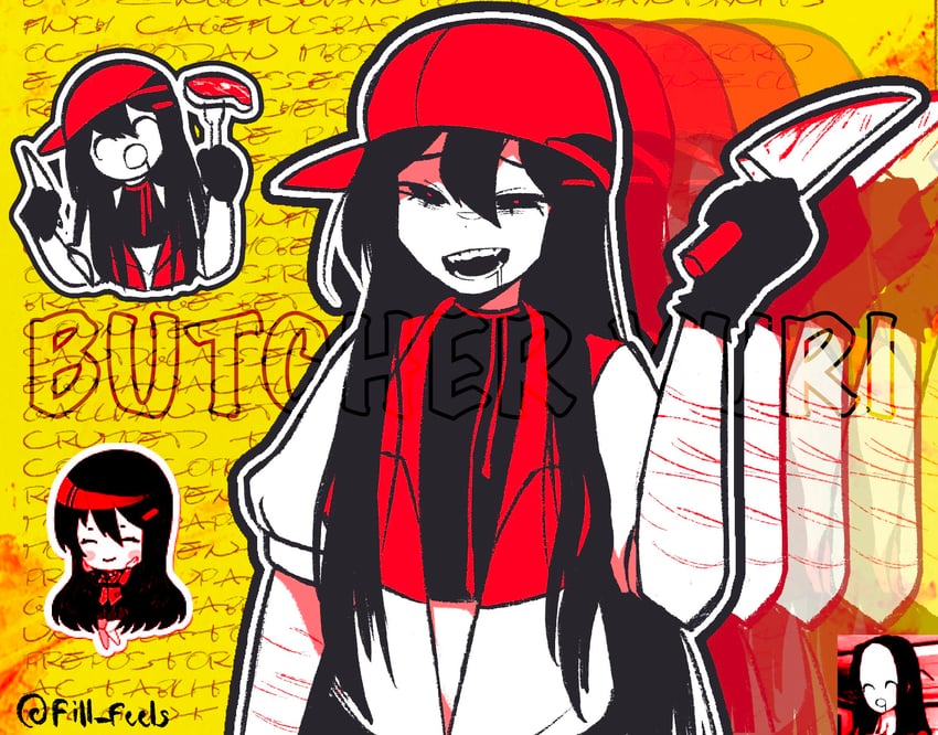 yuri and yi xi (synthesizer v and 3 more) drawn by fill_feels
