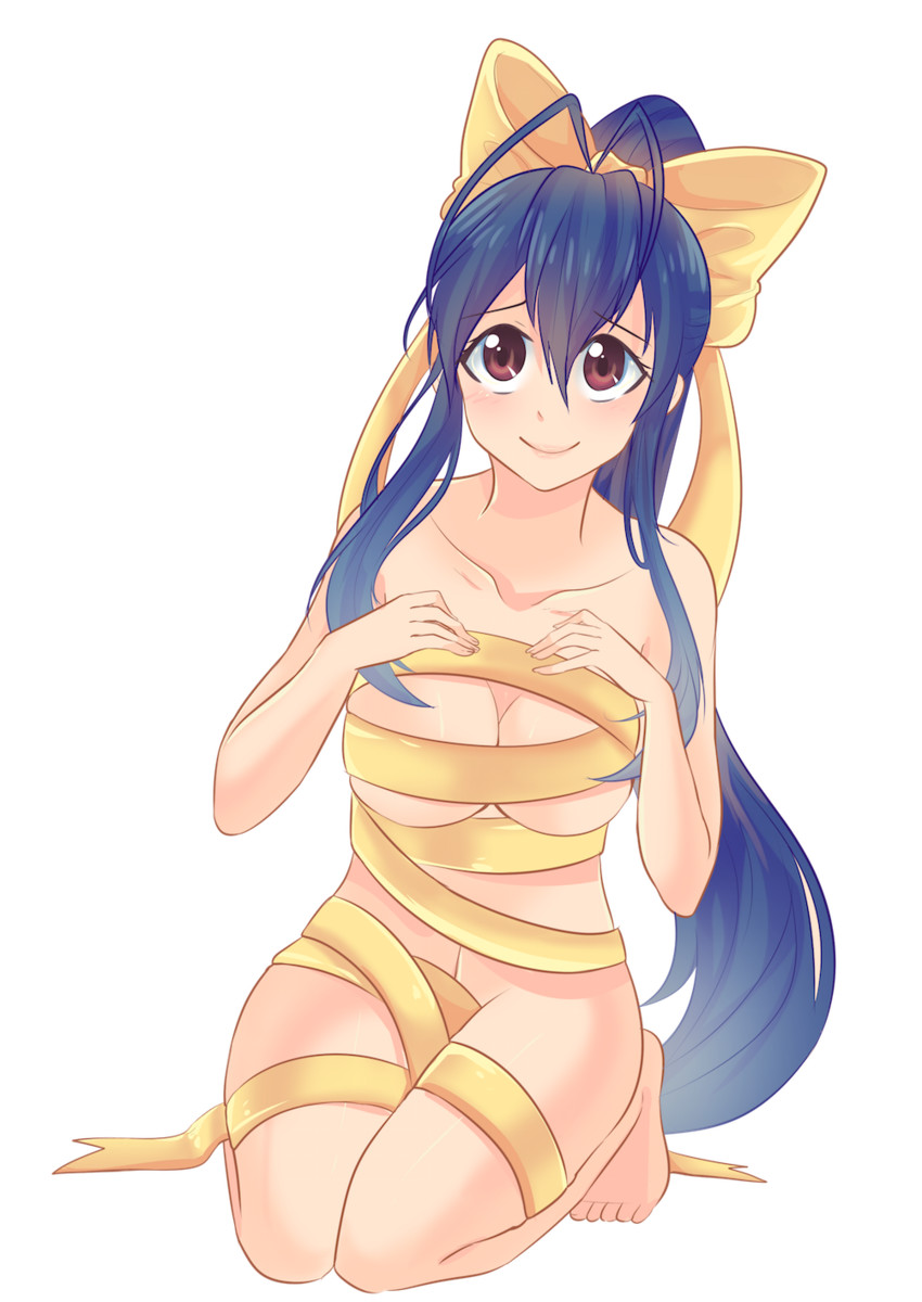 mai natsume (blazblue and 1 more) drawn by drawfag