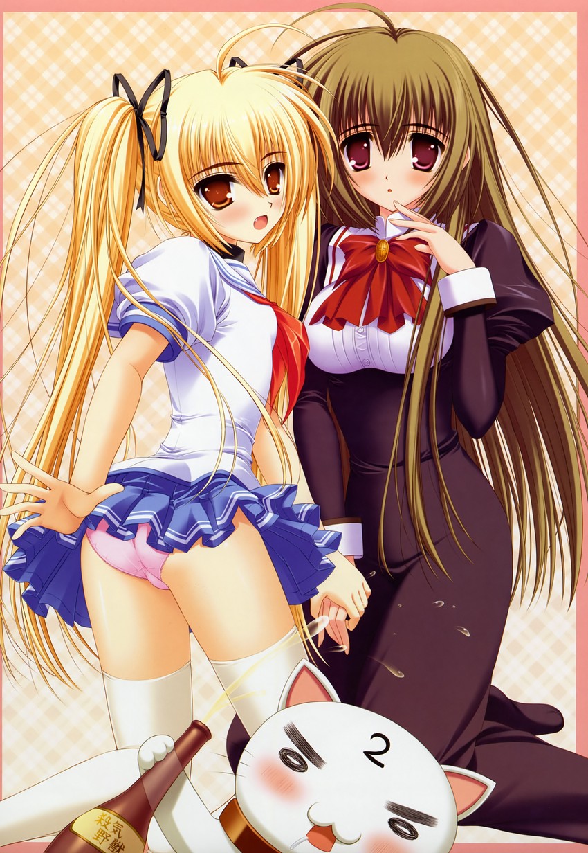 miyanokouji mizuho and ellen guydir (otome wa boku ni koishiteru and 1 more) drawn by norita