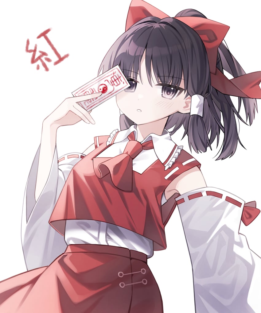 hakurei reimu (touhou and 1 more) drawn by soooooook2