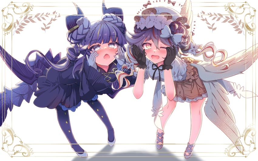 dimonno vaalmonica and angello vaalmonica (yu-gi-oh!) drawn by crow_amiheart