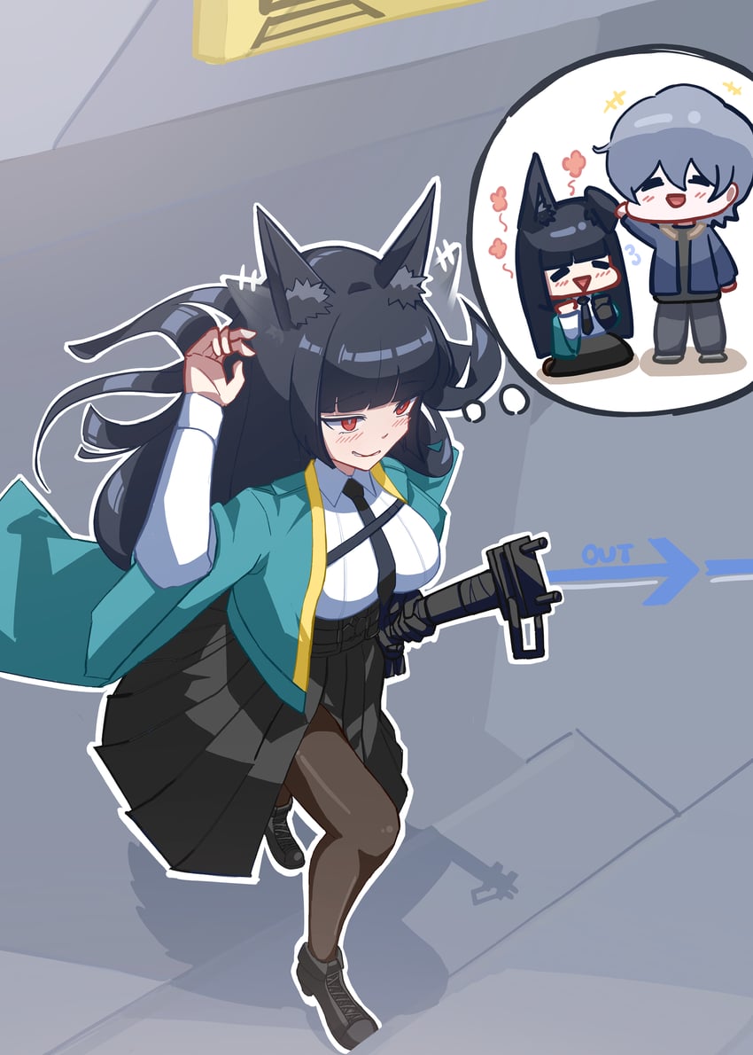 hoshimi miyabi and wise (zenless zone zero) drawn by balang_tokki
