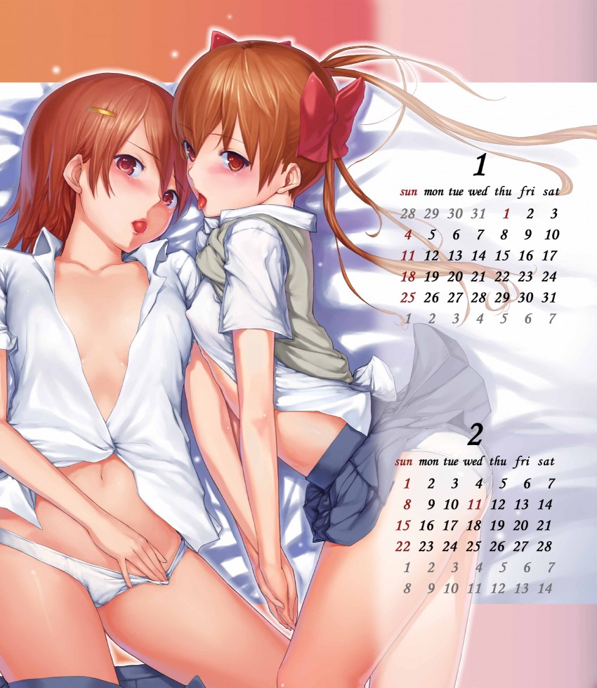 misaka mikoto and shirai kuroko (toaru majutsu no index) drawn by cior