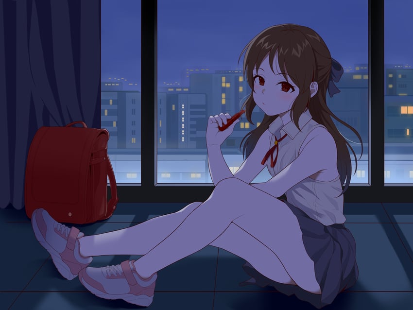 tachibana arisu (idolmaster and 1 more) drawn by genmon