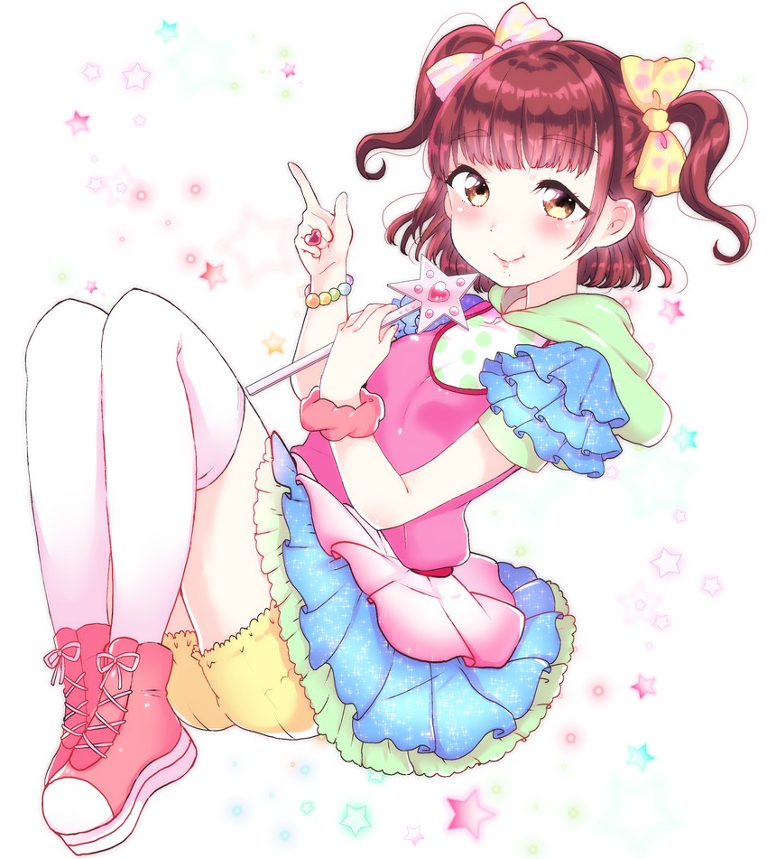 kurosawa ruby and furihata ai (love live! and 2 more) drawn by rinne_(mizunosato)