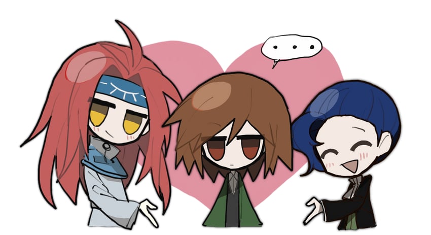harada mutei, utsugi rangiri, and enein rundall (saibou shinkyoku) drawn by lesnuitsblanches