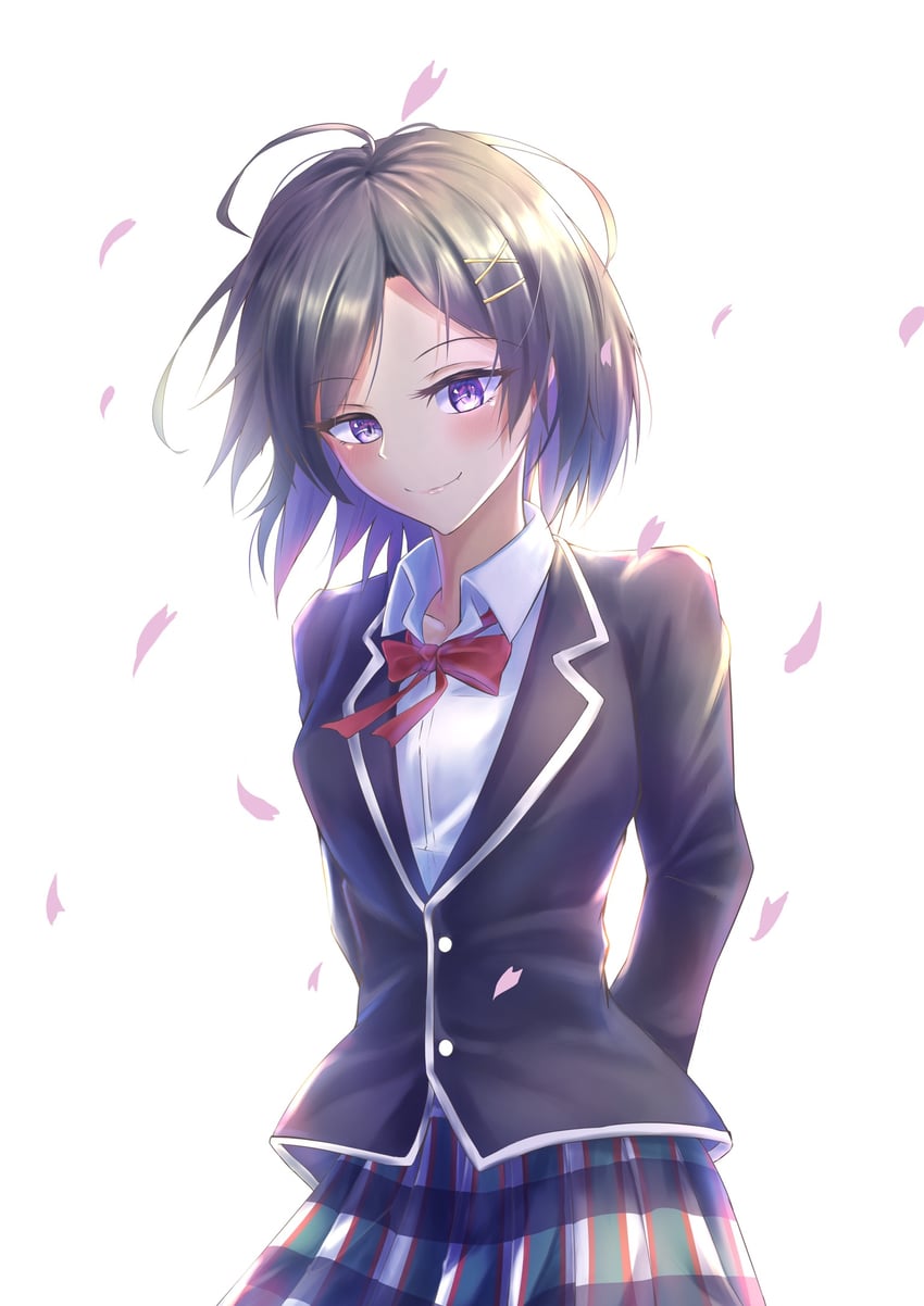 hikigaya komachi (yahari ore no seishun lovecome wa machigatteiru.) drawn by chakuma_(yiyh1468)