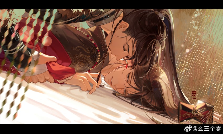 shen zechuan and xiao chiye (qiang jin jiu) drawn by yao_san_ge_ling