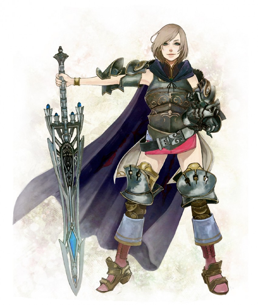ashelia b'nargin dalmasca and gabranth (final fantasy and 1 more) drawn by b-k-jamo