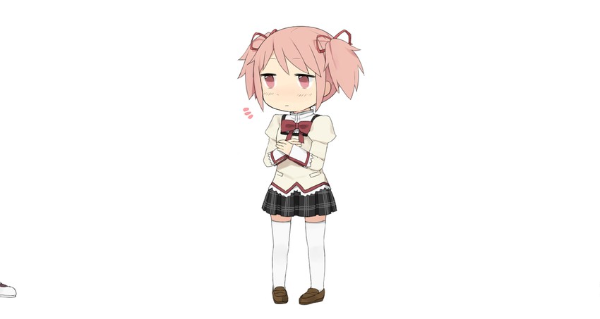 kaname madoka (mahou shoujo madoka magica) drawn by tsuduya_(knt31)