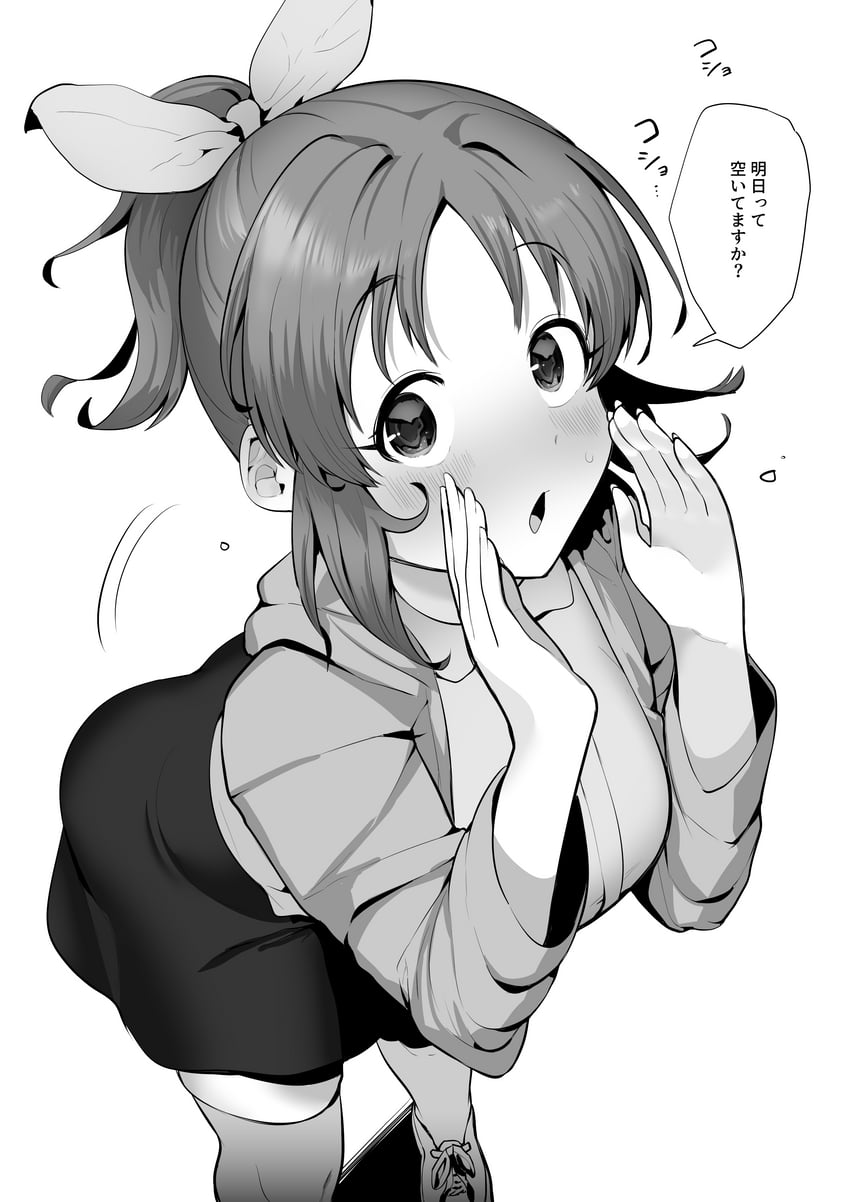 abe nana (idolmaster and 2 more) drawn by patekuraa_(user_wgfh4424)