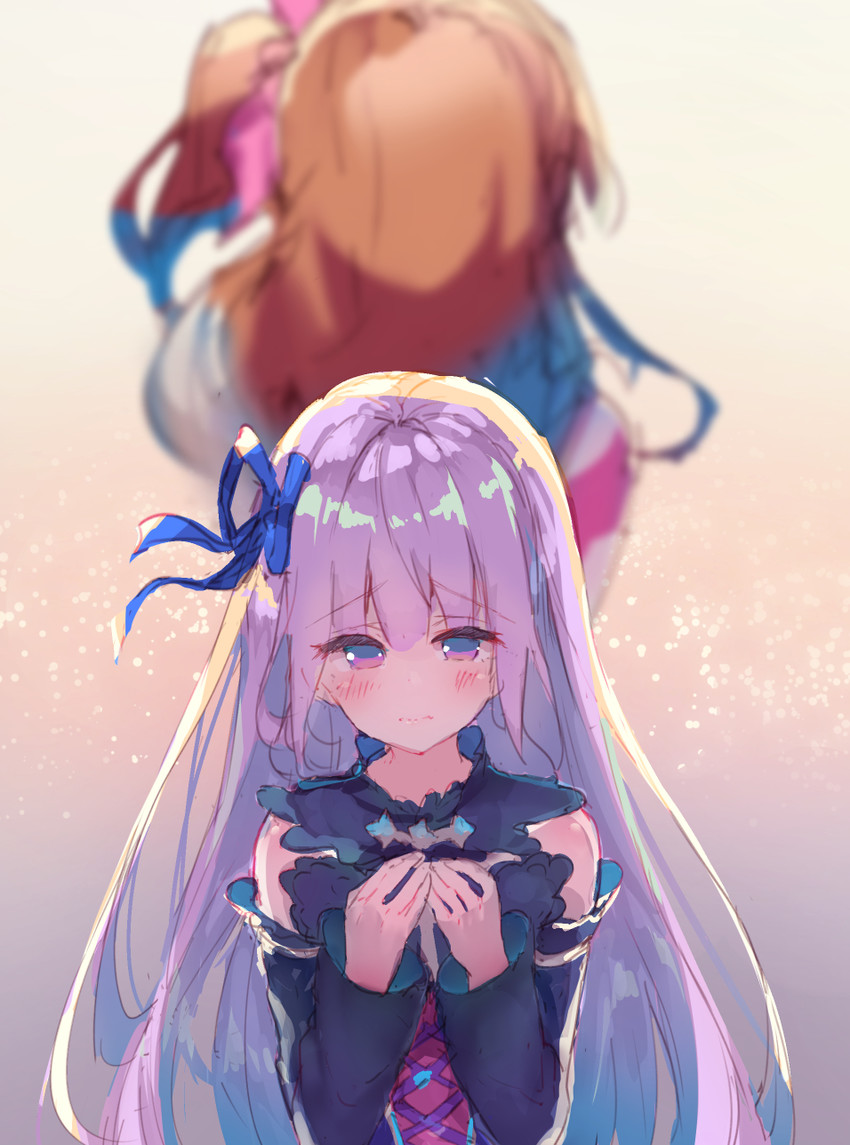 ozora akari and hikami sumire (aikatsu!) drawn by makiaato