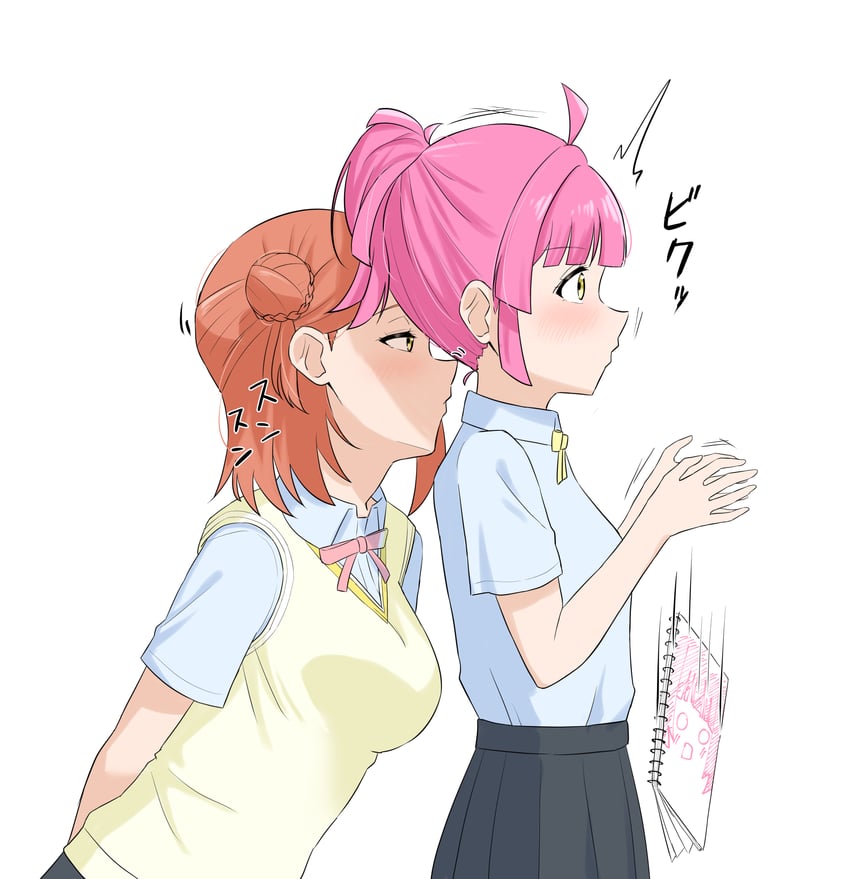uehara ayumu and tennoji rina (love live! and 1 more) drawn by ohrinas