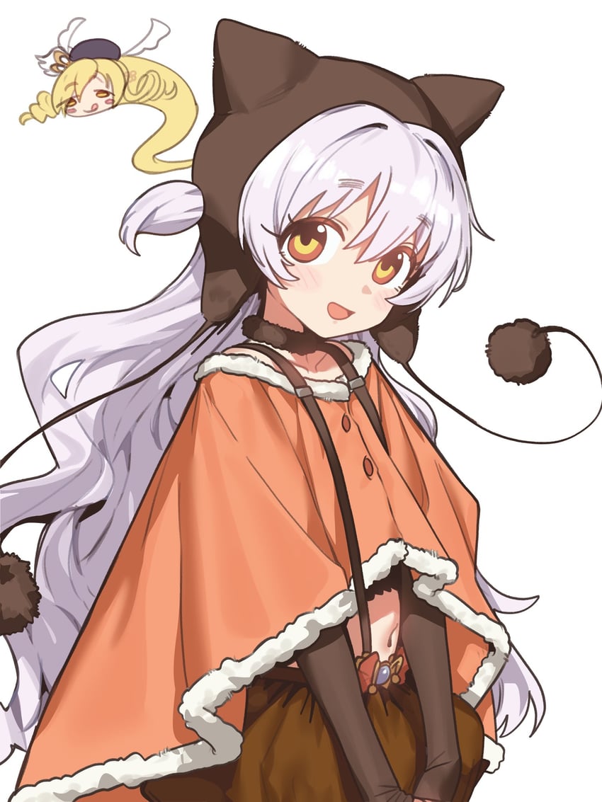 tomoe mami and momoe nagisa (mahou shoujo madoka magica and 1 more) drawn by ebora