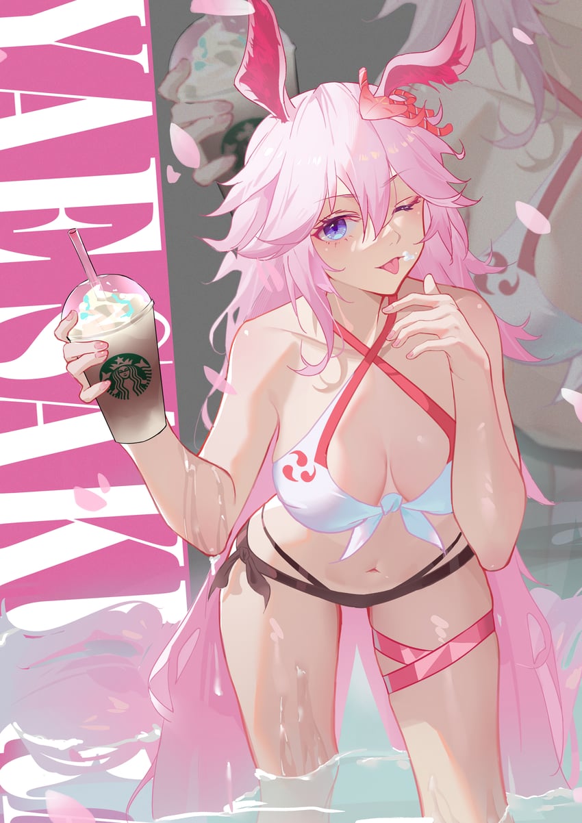yae sakura (honkai and 2 more) drawn by comet-c