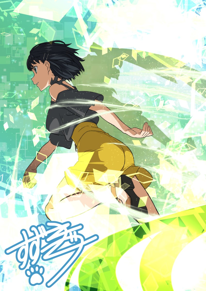 kirigaya suguha (sword art online and 1 more) drawn by suzuki_gou