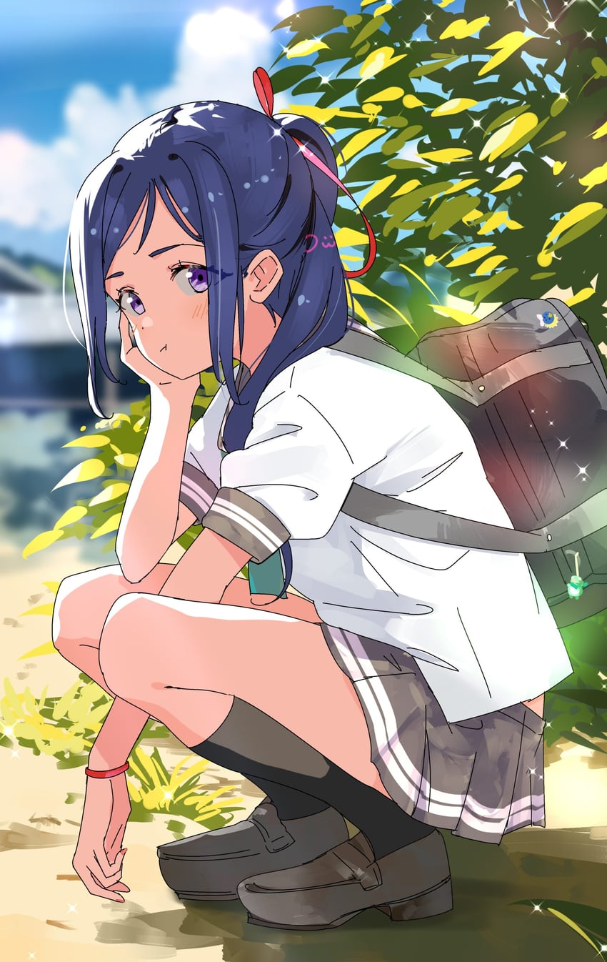 matsuura kanan (love live! and 1 more) drawn by bunbun_(midukikome)