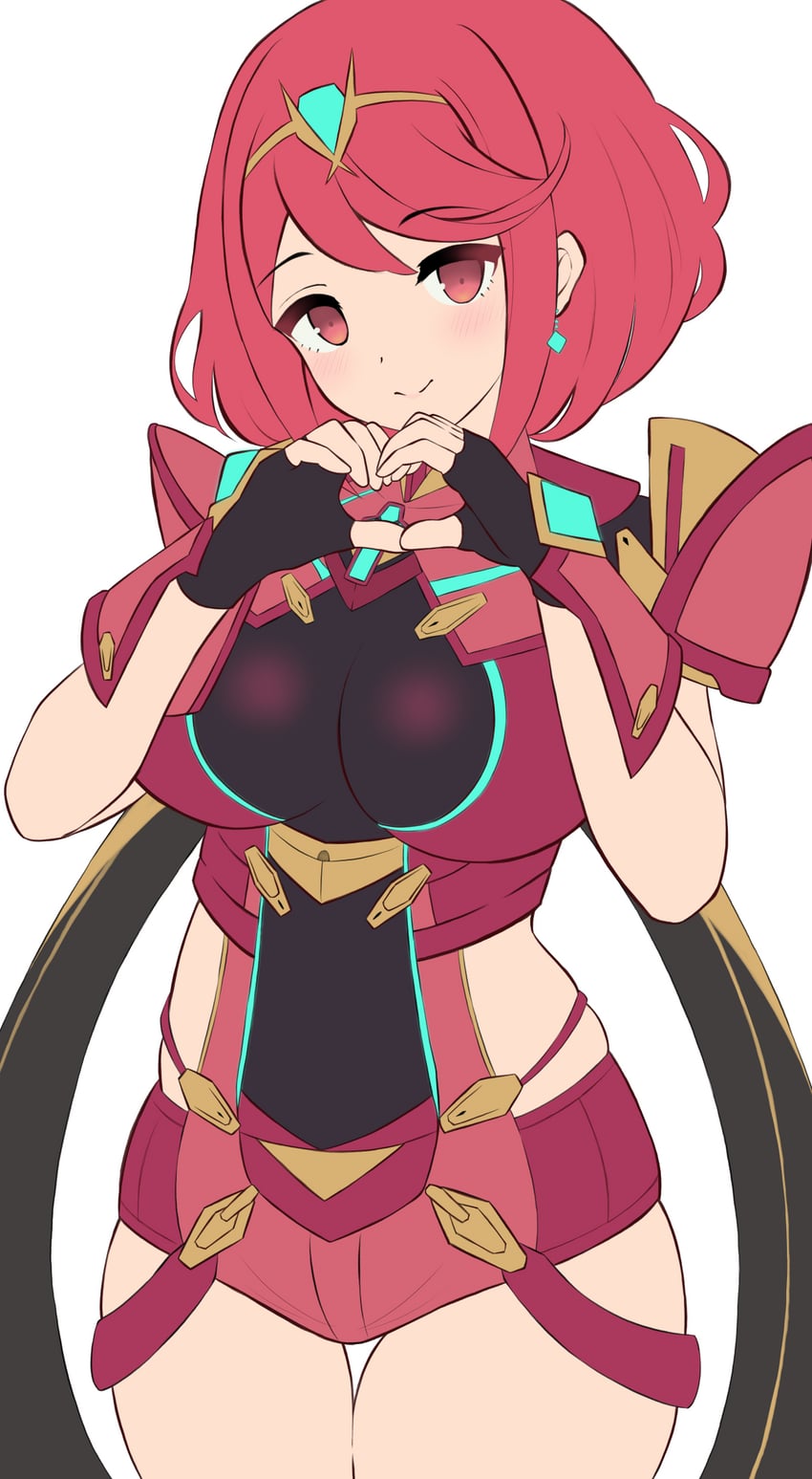 pyra (xenoblade chronicles and 1 more) drawn by kocha_(jgug7553)