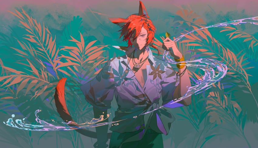 g'raha tia (final fantasy and 1 more) drawn by lege_bushi_shiwu
