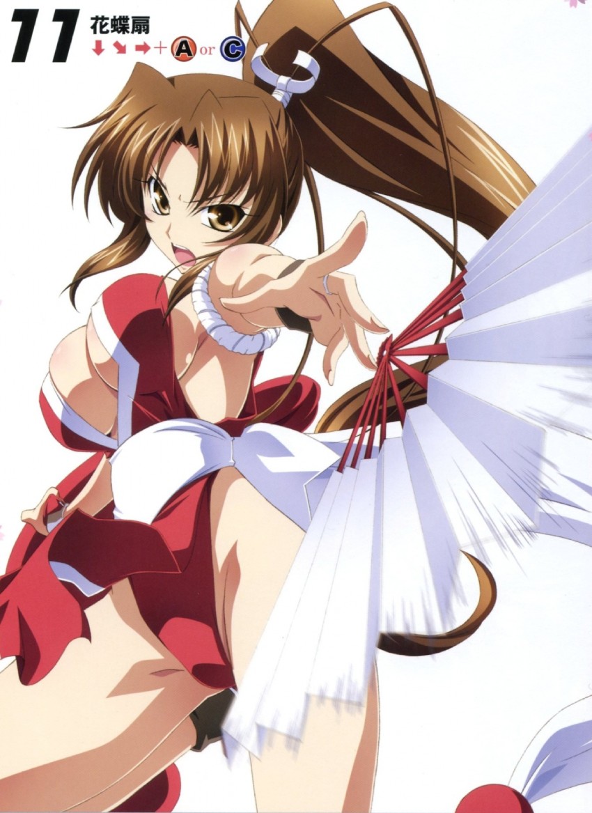 shiranui mai (the king of fighters and 3 more) drawn by izumi_mahiru