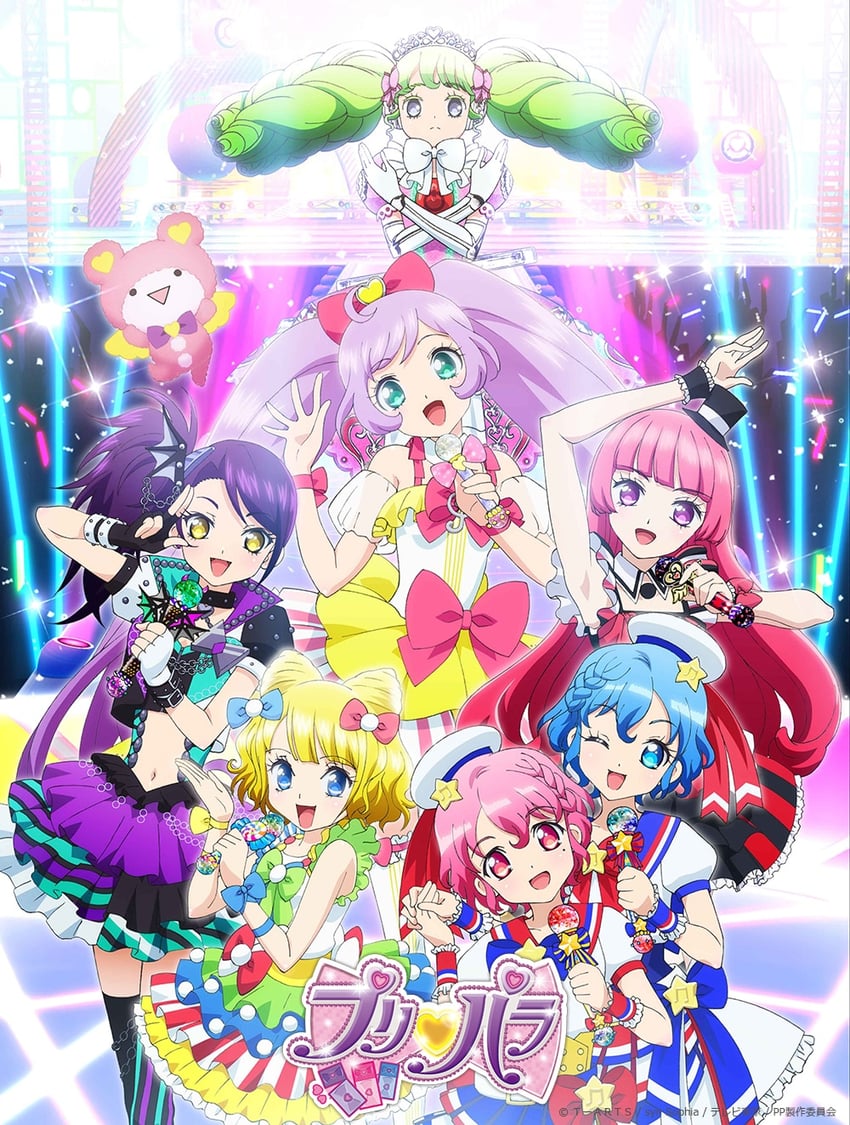 manaka laala, minami mirei, reona west, dorothy west, falulu, and 3 more (pretty series and 1 more)