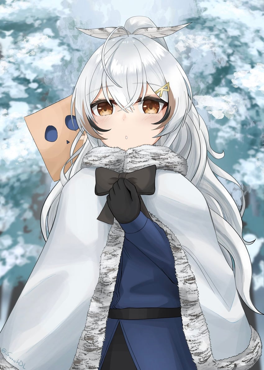nanashi mumei and friend (hololive and 1 more) drawn by swoosh