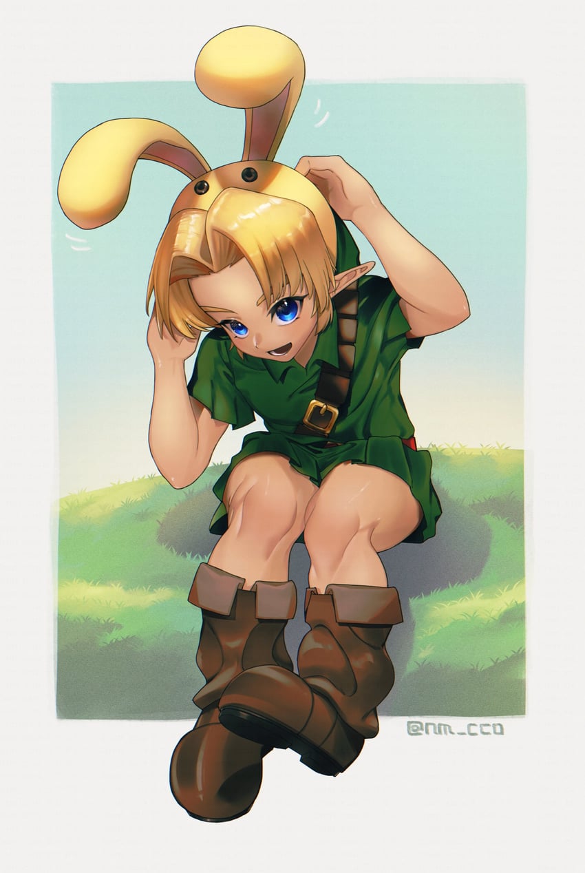 link and young link (the legend of zelda and 1 more) drawn by ao_haruki