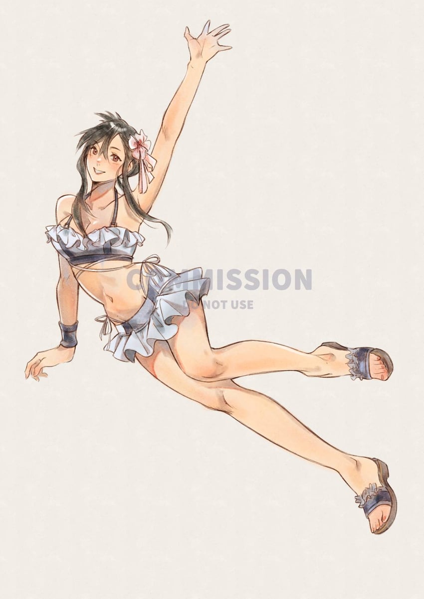tifa lockhart (final fantasy and 3 more) drawn by mmariesr