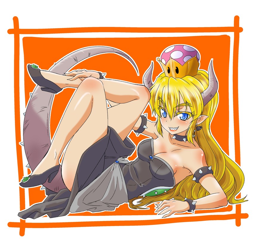 bowsette (mario and 1 more) drawn by kaneko_naoya