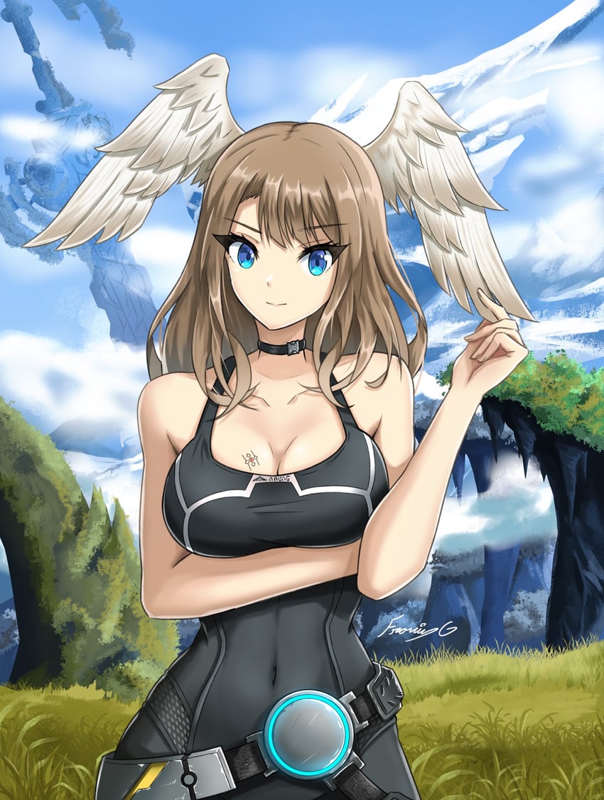eunie (xenoblade chronicles and 1 more) drawn by fgsketch