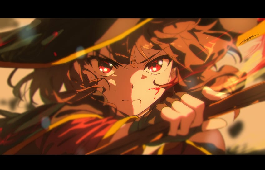 megumin (kono subarashii sekai ni shukufuku wo!) drawn by awz_(a-w-z)