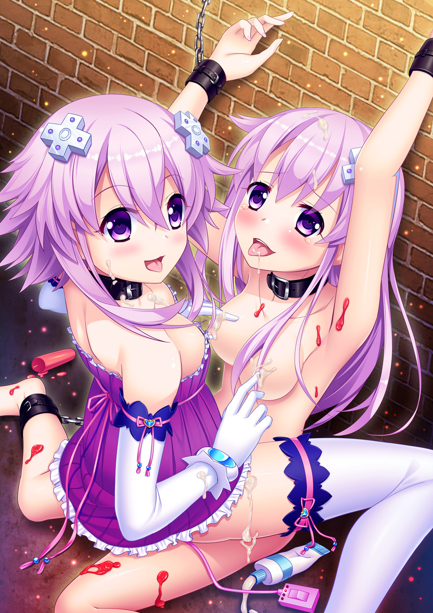 neptune and nepgear (neptune) drawn by 33paradox