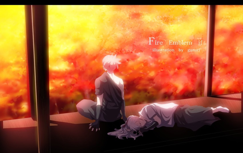 takumi and leo (fire emblem and 1 more) drawn by gururi