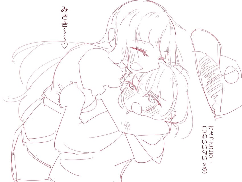 tsurumaki kokoro and okusawa misaki (bang dream!) drawn by zgok1uy8amciwae