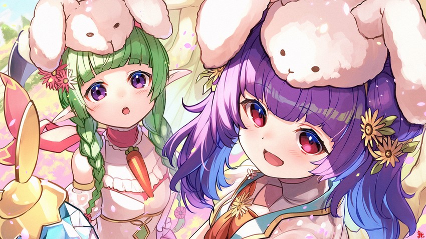myrrh and nah (fire emblem and 3 more) drawn by nakabayashi_zun