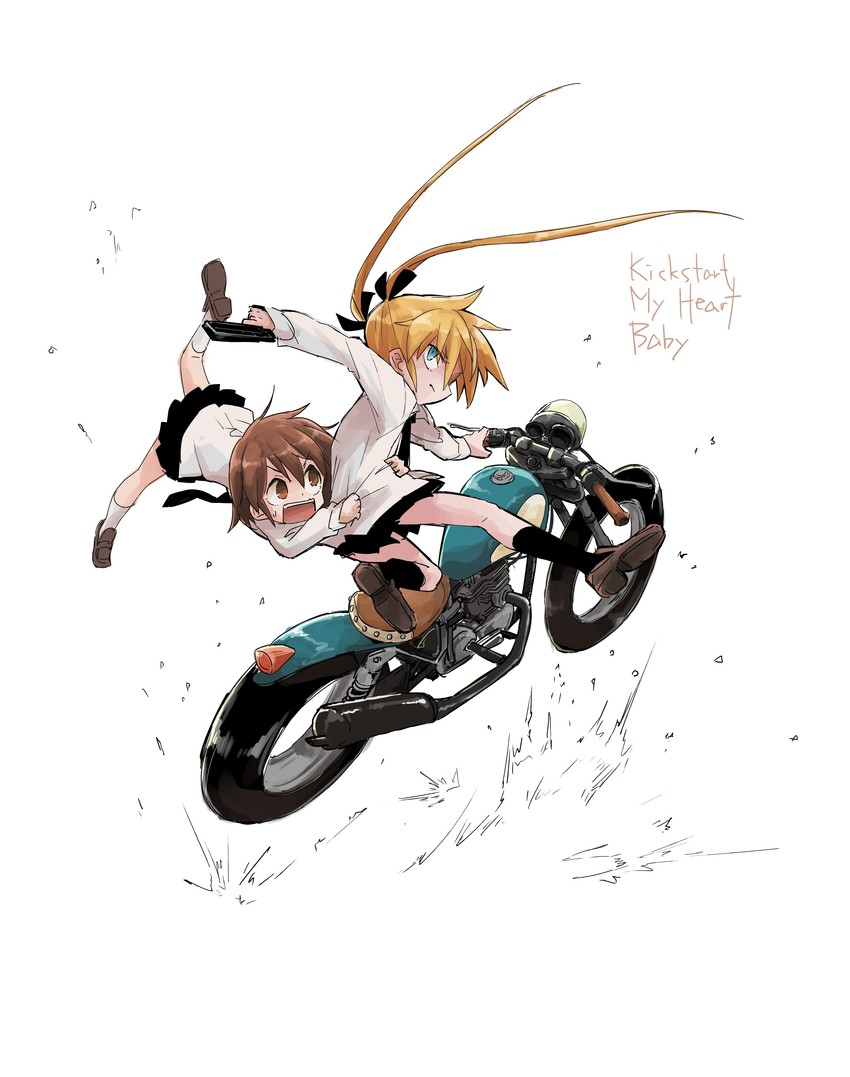 sonya and oribe yasuna (kill me baby) drawn by sekichuu_(unholywars12)