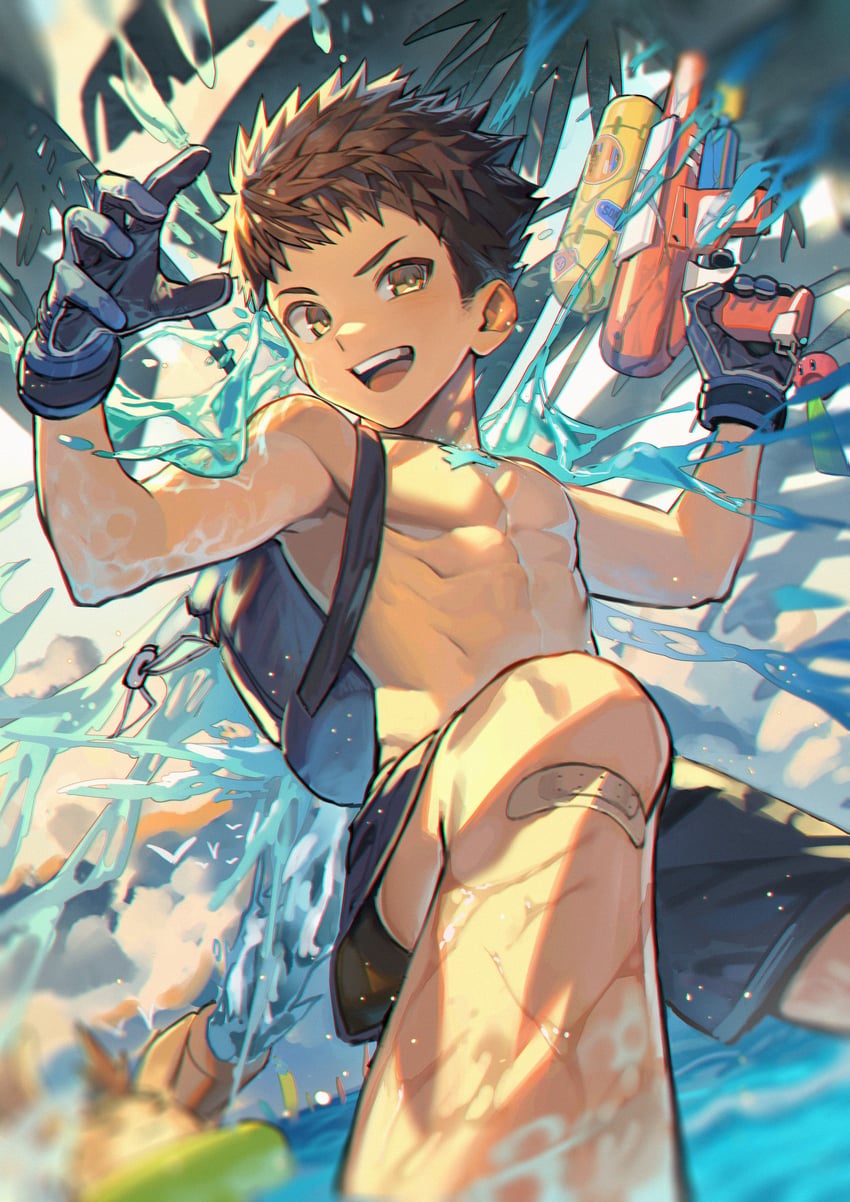 rex (xenoblade chronicles and 1 more) drawn by sora_(zwz030)
