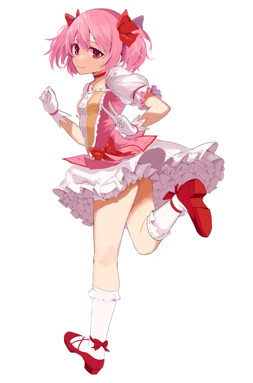 kaname madoka (mahou shoujo madoka magica) drawn by chan_ye2