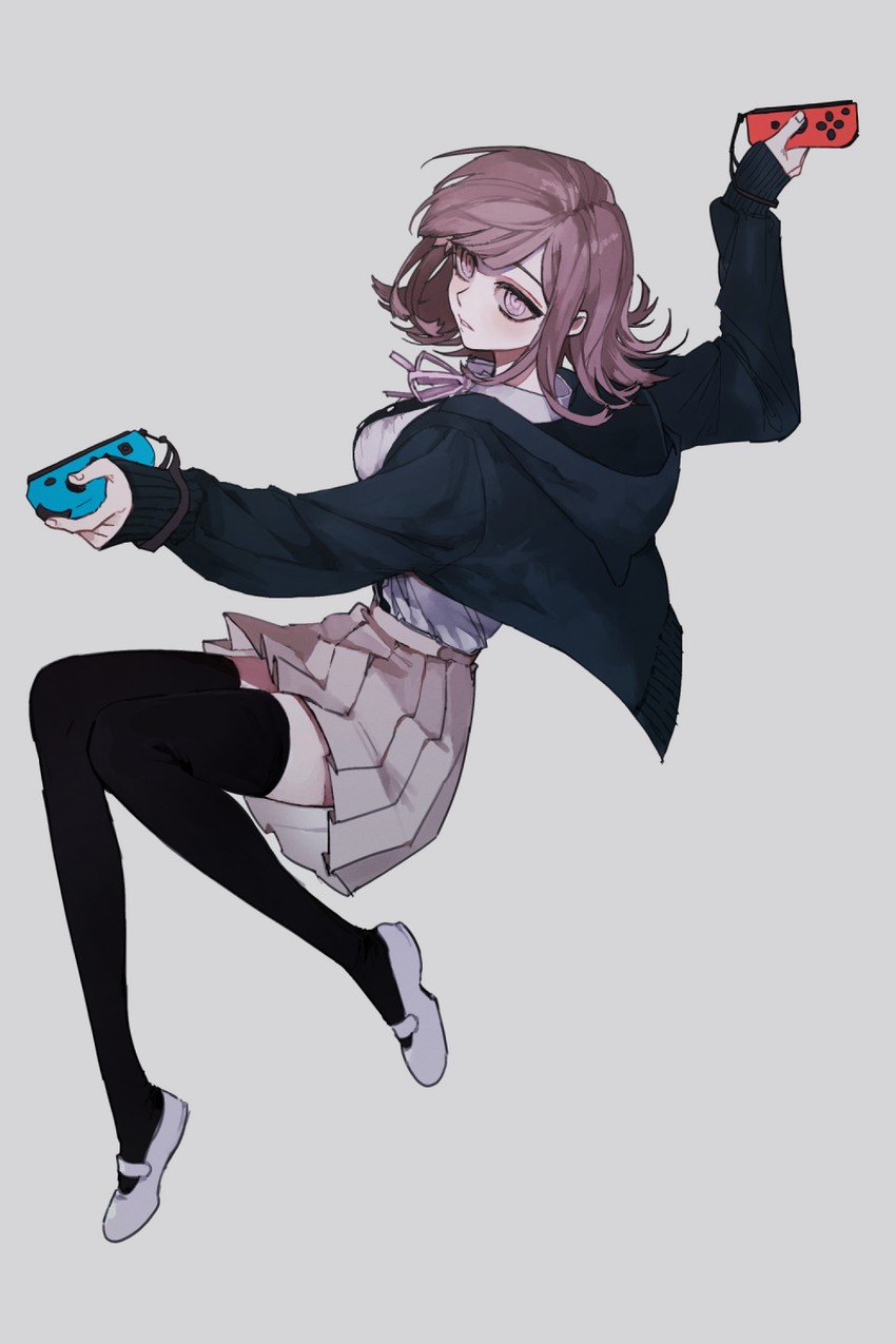 nanami chiaki (danganronpa and 1 more) drawn by spsip