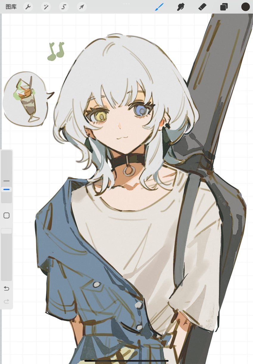 kaname raana (bang dream! and 1 more) drawn by hikawayunn